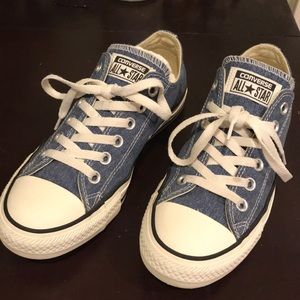 Denim converse